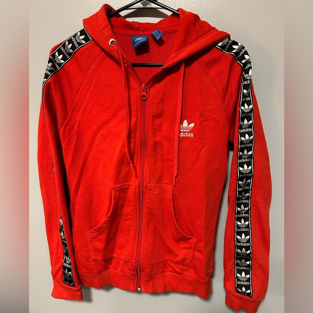 Adidas tnt tape zip up hoodie